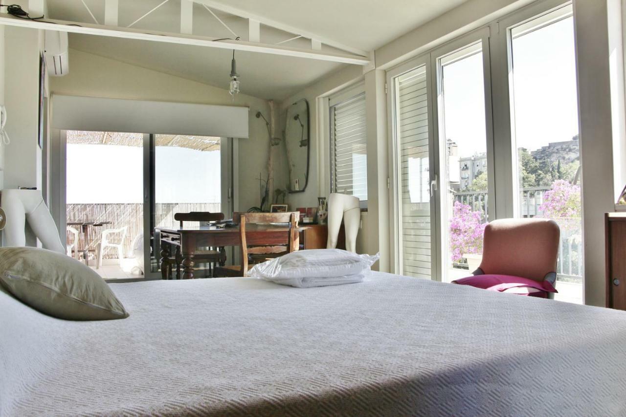Mini Attico Panoramico Con Terrazza Apartment Cagliari Luaran gambar